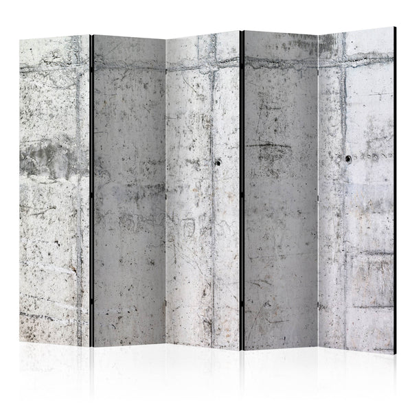 acquista Paravent 5 Panneaux - Mur de Béton II 225x172cm Erroi