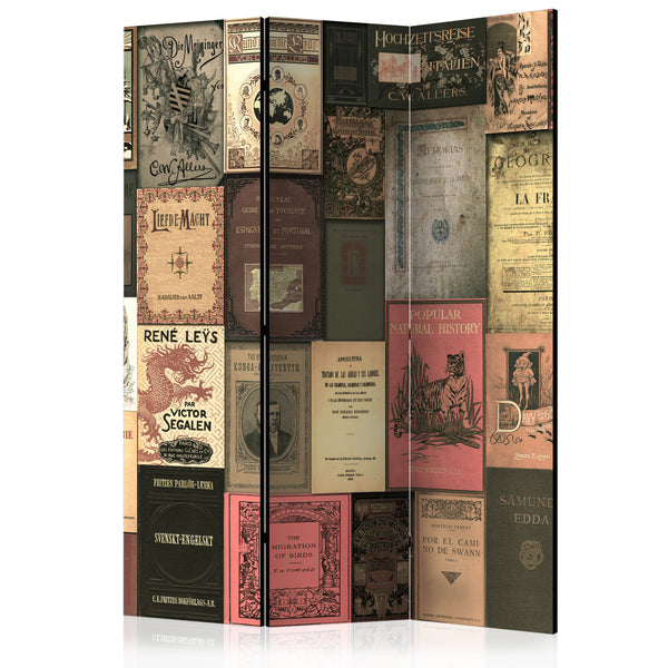 Paravent 3 Panneaux - Livres Du Paradis 135x172cm Erroi sconto