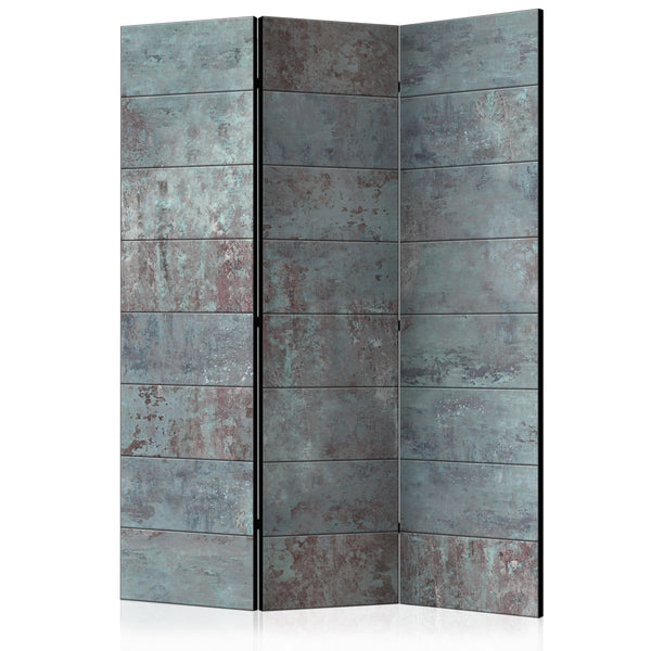 Paravent 3 Panneaux - Béton Turquoise 135x172cm Erroi acquista