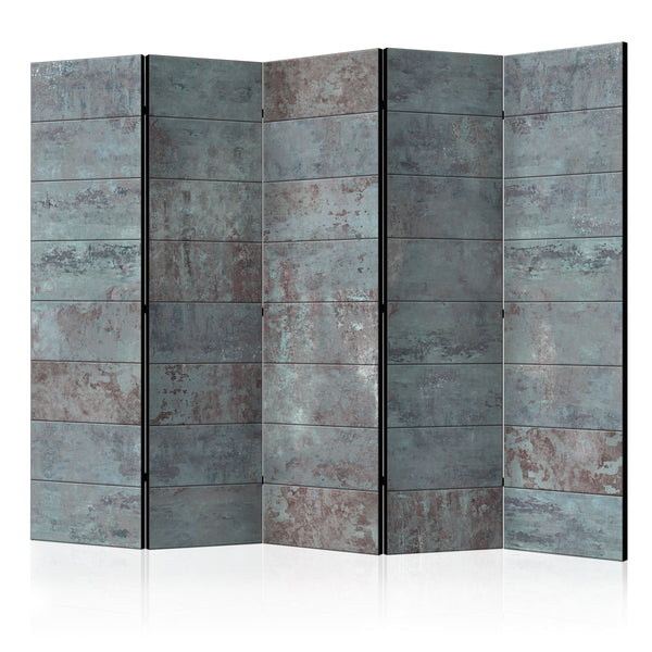 Paravent 5 Panneaux - Béton Turquoise II 225x172cm Erroi acquista