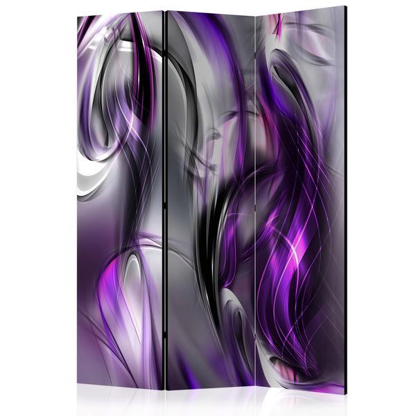 Paravent 3 Panneaux - Violet Swirls 135x172cm Erroi acquista