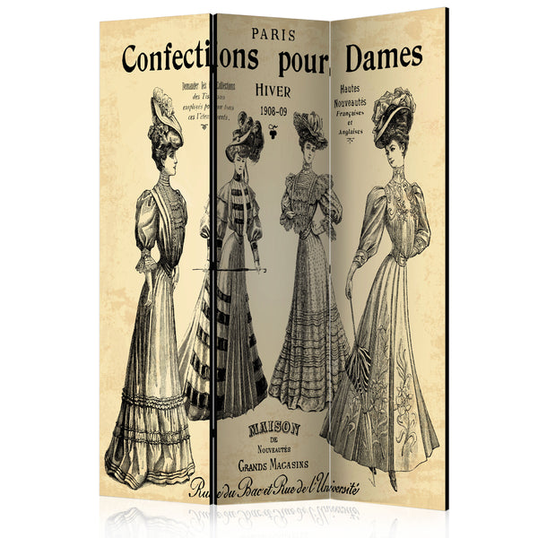 acquista Paravent 3 Panneaux - Confections Pour Dames 135x172cm Erroi