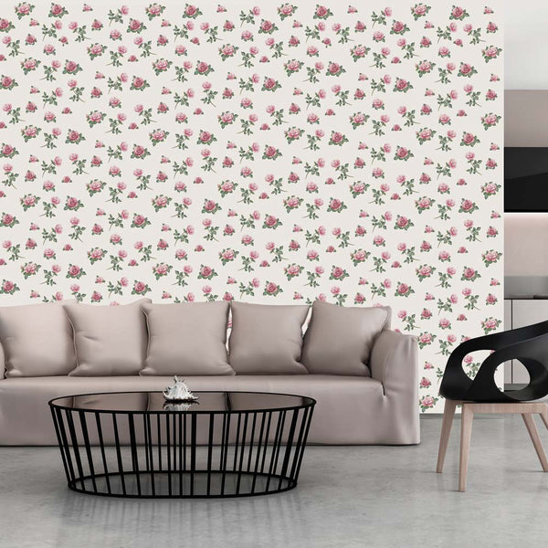 sconto Papier Peint Fresque - Roses Vintage III 100x70cm Erroi