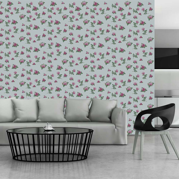 Papier Peint Fresque - Roses Vintage II 100x70cm Erroi sconto