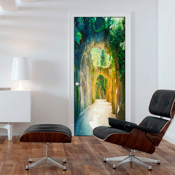 online Papier peint de porte - Rocky Garden 100x210cm Erroi