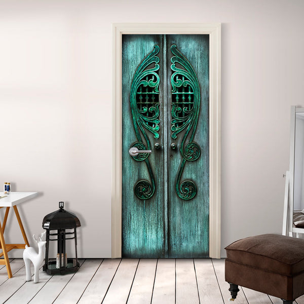 sconto Papier Peint Porte - Emerald Gates 100x210cm Erroi