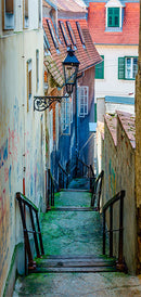 Carta da Parati Fotomurale per Porta - Croatian Alley 100x210 cm Erroi-2