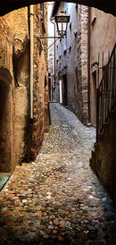 Carta da Parati Fotomurale per Porta - Stony City 70x210 cm Erroi-2