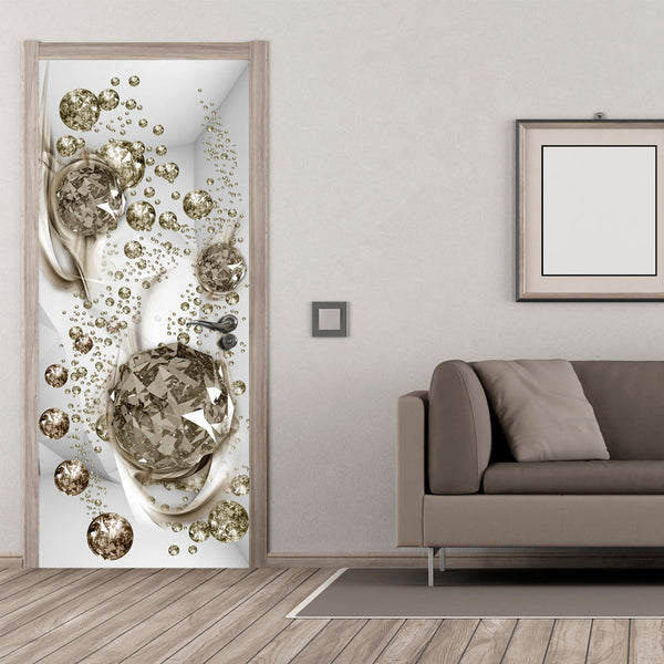 Papier peint de porte - Bulle d'abstraction I 90x210cm Erroi online