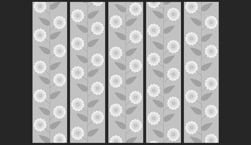 Fotomurale - Floral Pattern 50X1000 cm Carta da Parato Erroi-2