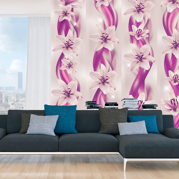 Papier Peint Fresque - Lilac Stream Wallpaper Erroi prezzo