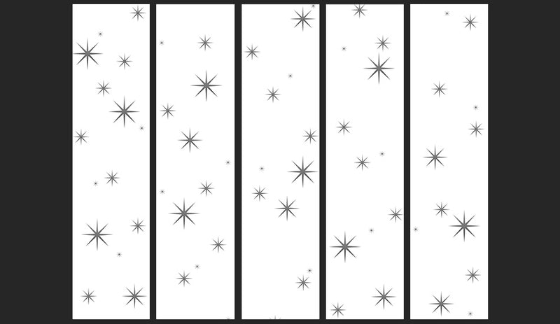 Fotomurale - Finesse Of Stars 50X1000 cm Carta da Parato Erroi-2