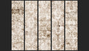 Fotomurale - Concrete - Baroque Motif 50X1000 cm Carta da Parato Erroi-2