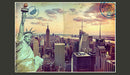 Fotomurale - Cartolina da New York 300X210 cm Carta da Parato Erroi-2