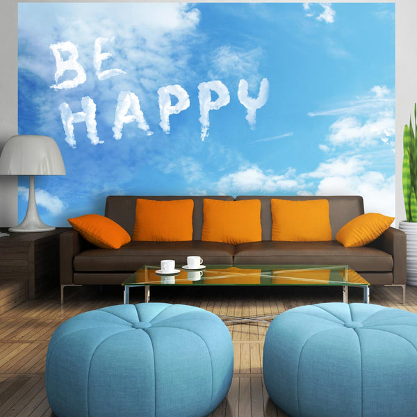 Autocollant - Be Happy Wallpaper Erroi sconto