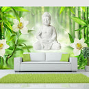 Fotomurale - Buddha e Natura 300X210 cm Carta da Parato Erroi-1