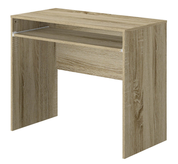 Bureau 90x45x74 avec plateau extractible en chêne MDF prezzo