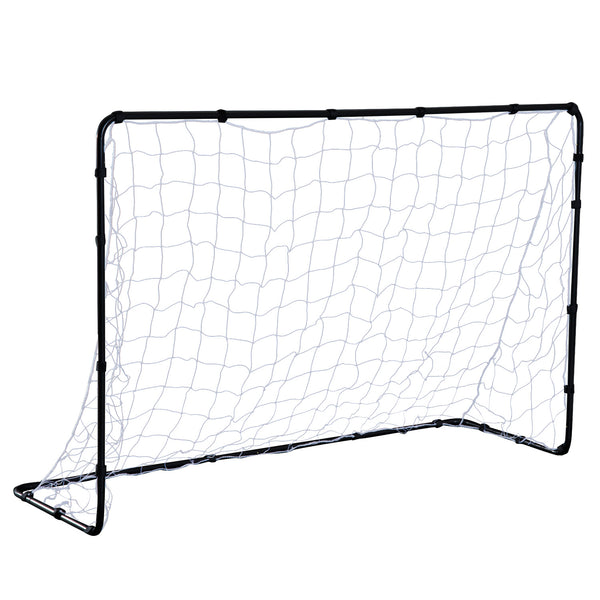 But de Football Portable avec Filet 183x61x122 cm Noir prezzo