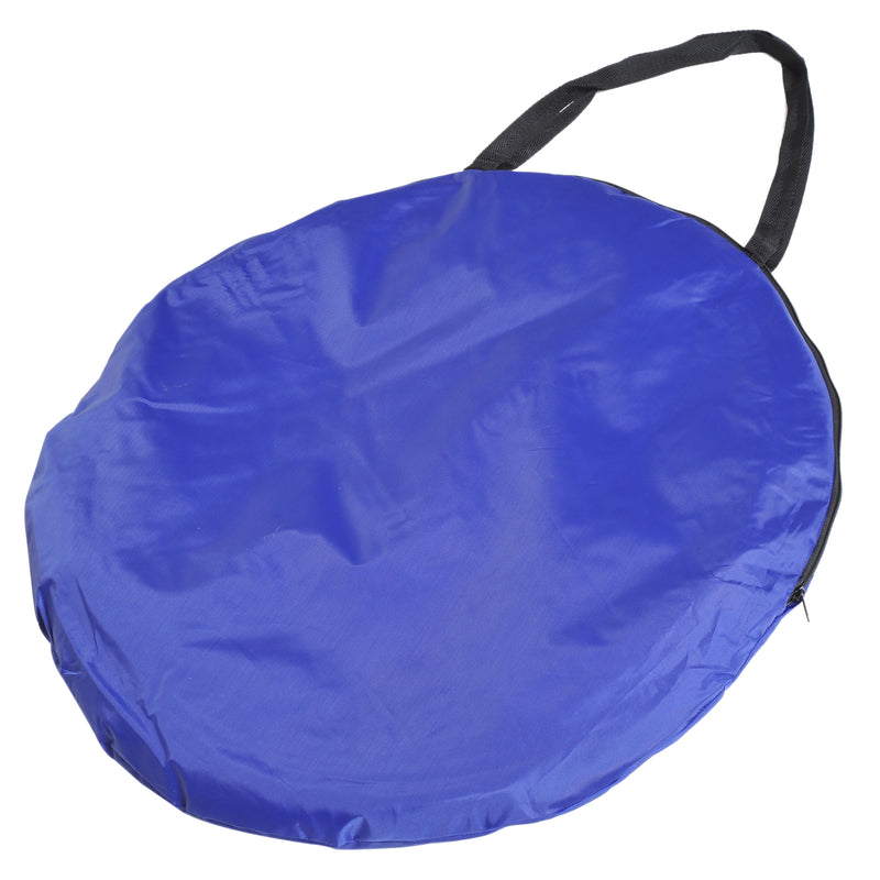 Rete da Calcio Pop Up per Bambini Pieghevole con Borsa Blu 184x124x115 cm -4