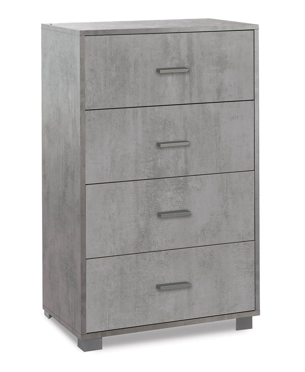 Armoire 4 Tiroirs 70x112x41 cm Ciment acquista