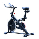 Cyclette Professionale per Allenamento Aerobico Nera -6