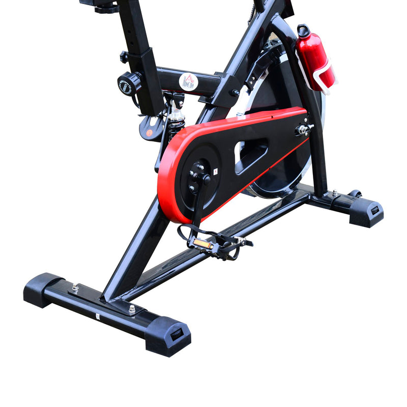 Cyclette Professionale per Allenamento Aerobico Nera -8