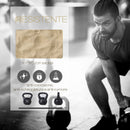 Kettlebell per Allenamento 8 Kg in PVC e Sabbia  Nero-6