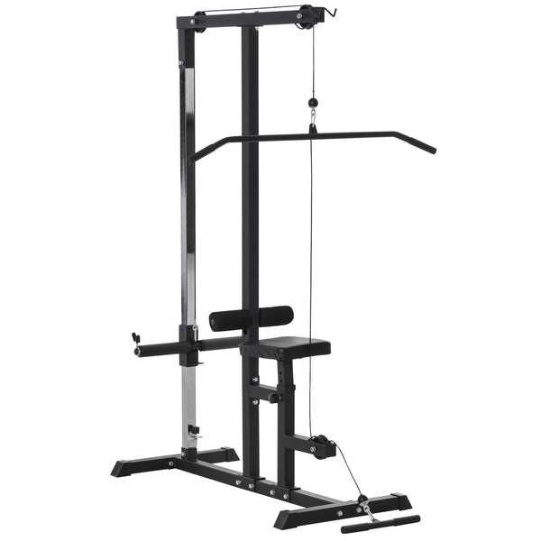 online Station Fitness Multifonction 107Lx120x190 cm avec Banc et Câble Noir Réglable