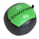 Palla Medica Wall Ball Crossfit 4kg Ø35 cm Nero-verde -5