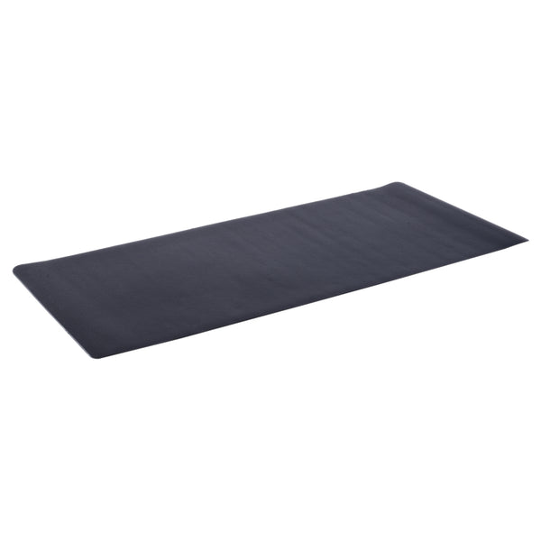 Tapis de fitness antidérapant en PVC noir 170x75x0,4 cm sconto