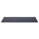 Tappetino Fitness Antiscivolo in PVC Nero 170x75x0.4 cm -4