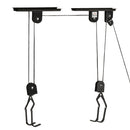 Supporto per Bici Paranco da Soffitto Max 20 Kg in Acciaio  Nero-4