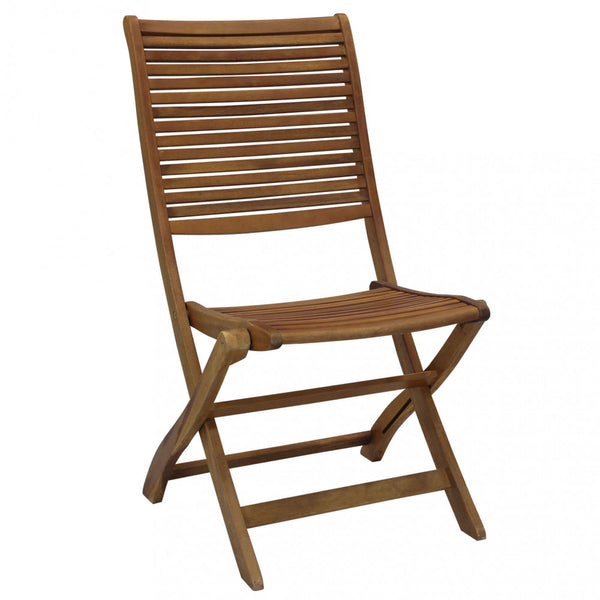 Chaise de jardin Riviera sans accoudoirs 50x64x94 h cm en bois marron prezzo