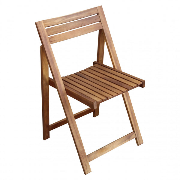 acquista Chaise de jardin à bière 44x47x78 h cm en bois marron