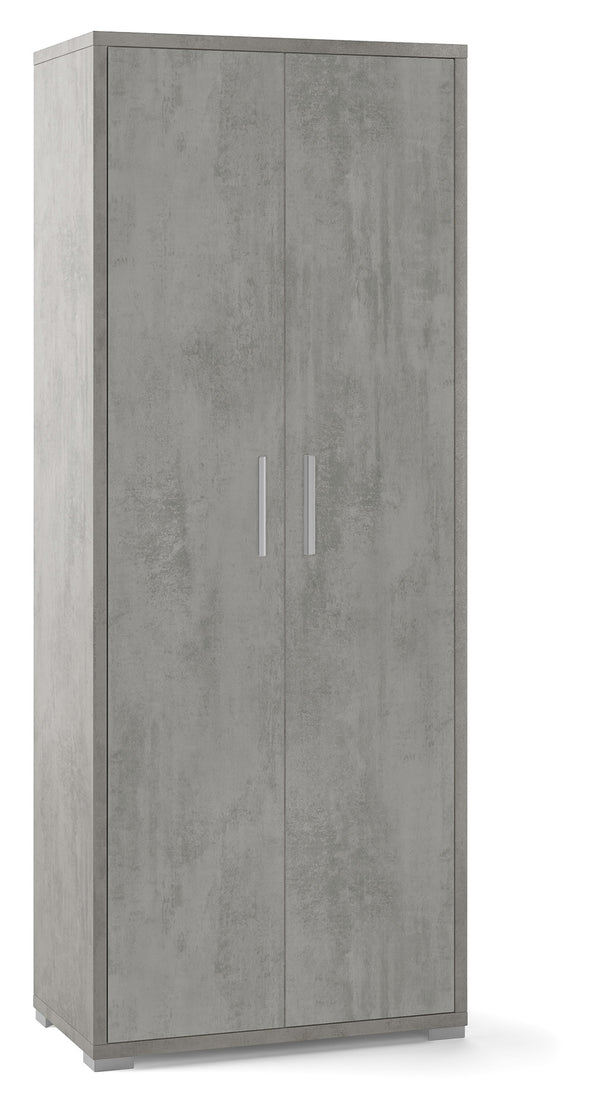 Armoire 2 Portes 71x182x41 cm Ciment acquista