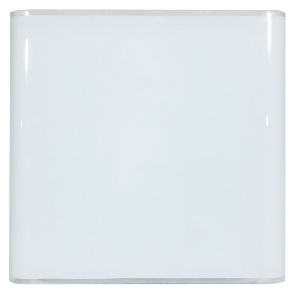 online Plafonnier 1xE27 Cadre Blanc Plaque Verre Blanc E-Energy Altea