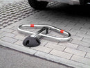 Barriera Dissuasore di Parcheggio Sosta in acciaio 73x50cm AR0100 Parky Barriers-3