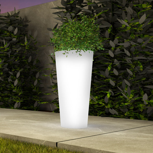 Vase Lumineux Ø34x86 cm en Résine Arkema Tondo 86 SL acquista