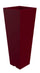 Vase 37,5x102 cm en résine Arkema Quadro 102 Ruby