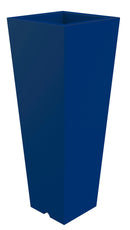 Vaso 34x86 cm in Resina Arkema Quadro 86 Blu-1