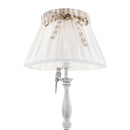 Lampada da terra Elegant in Metallo Bird Bianco Antique-4