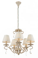 Lustre Elégant en Métal Beige Brionia