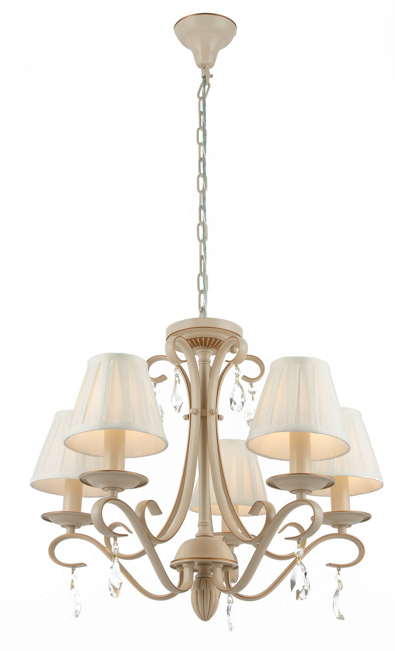 Lustre Elégant en Métal Beige Brionia