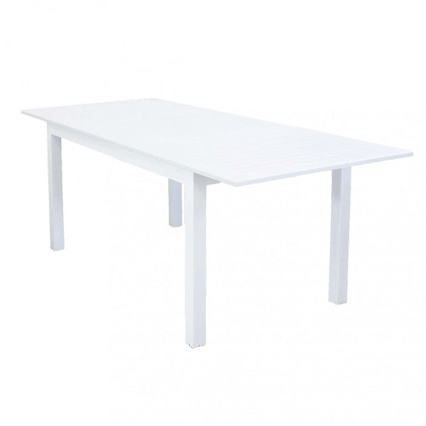 Table Extensible Cuba 150/210x90x75 h cm en Aluminium Blanc online