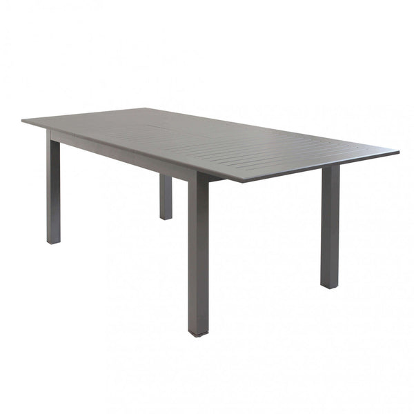 prezzo Table extensible Cuba 150/210x90x75 h cm en aluminium taupe