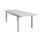 Table Extensible Cuba 150/210x90x75 h cm en Aluminium Gris Tourterelle