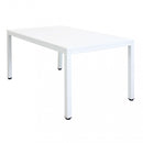 Tavolo Milo 150x90x74 h cm in Alluminio Bianco-1