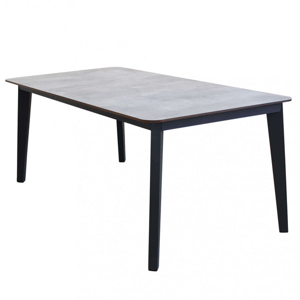 Table Cancun 180x90x76 h cm en Aluminium Anthracite sconto