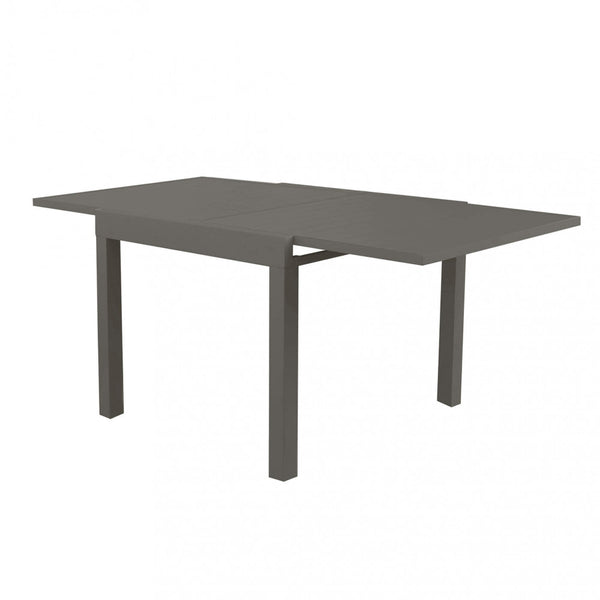 Table extensible Hawaii 90/180x90x75 h cm en aluminium taupe prezzo