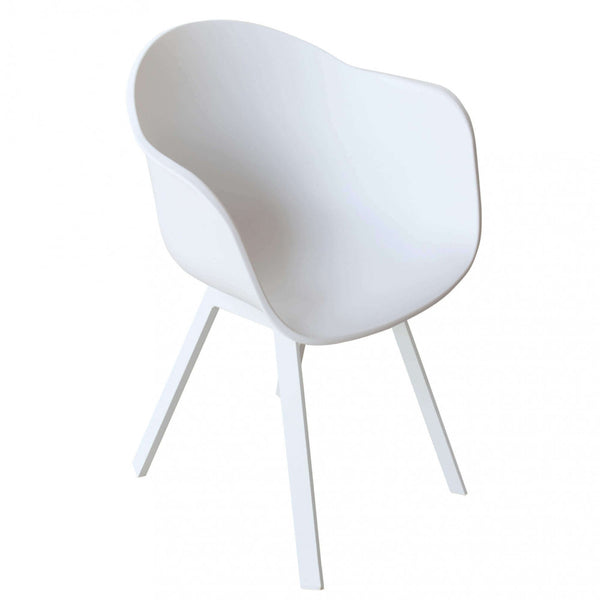 acquista Fauteuil Maui 63x55x79 h cm en plastique blanc